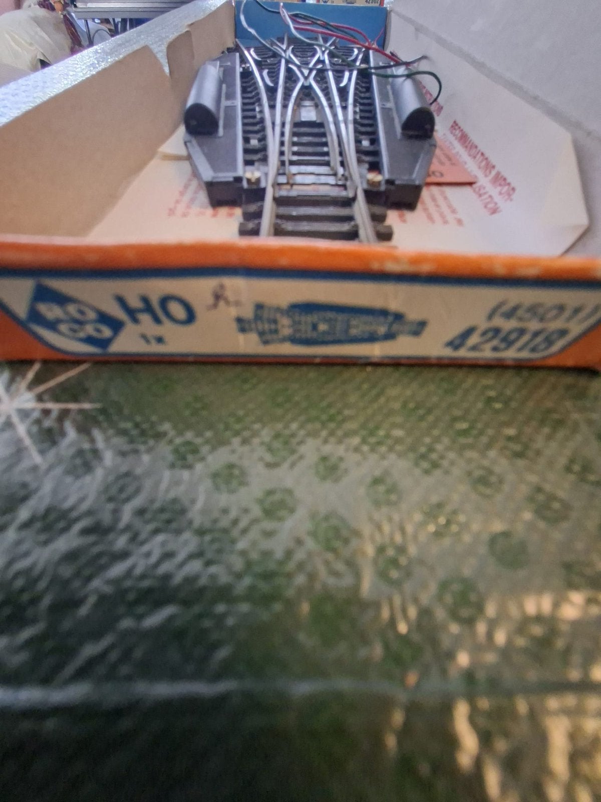Roco messing HO 3 weg wissel, Hobby en Vrije tijd, Ophalen, Gelijkstroom, Rails, Zo goed als nieuw