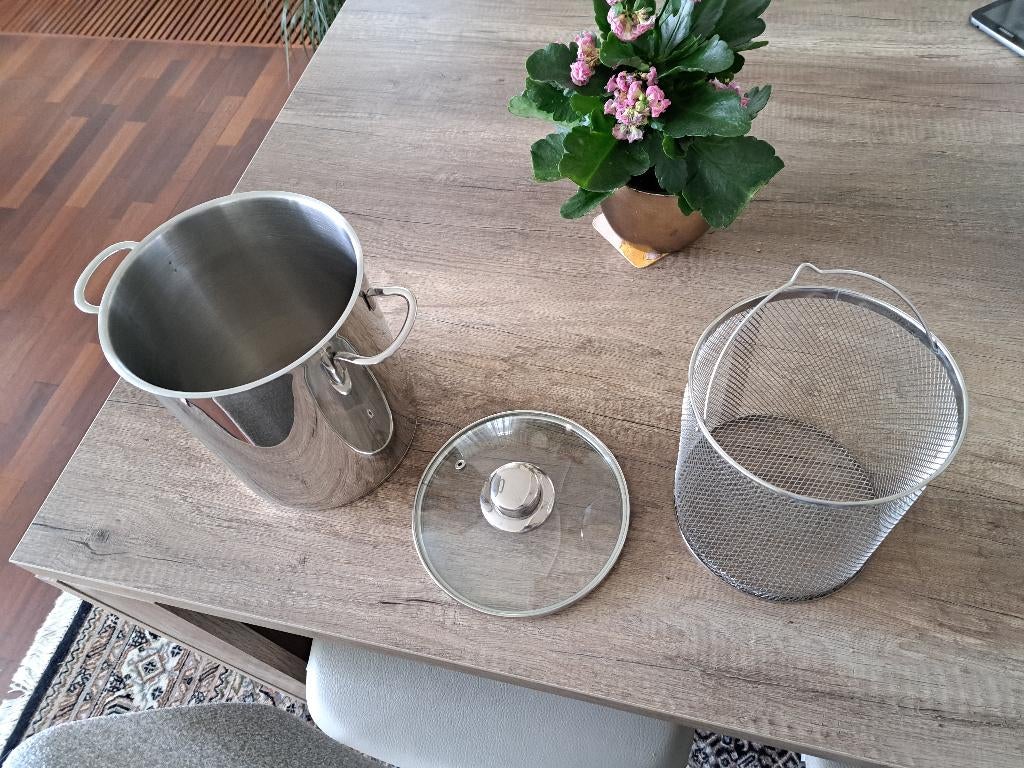 aspergepan, Keramische plaat, Overige typen, Ophalen of Verzenden, Zo goed als nieuw