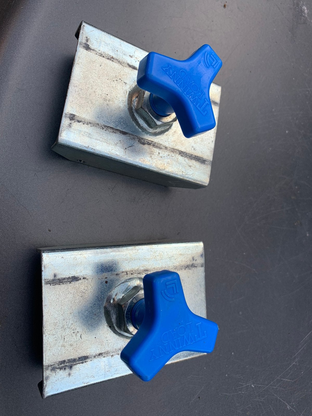 TWINNYLOAD ONDERDELEN CRANKLEMNEN, extra verhoogd, diverse, Ophalen of Verzenden, Gebruikt, Fietsendrager-accessoire