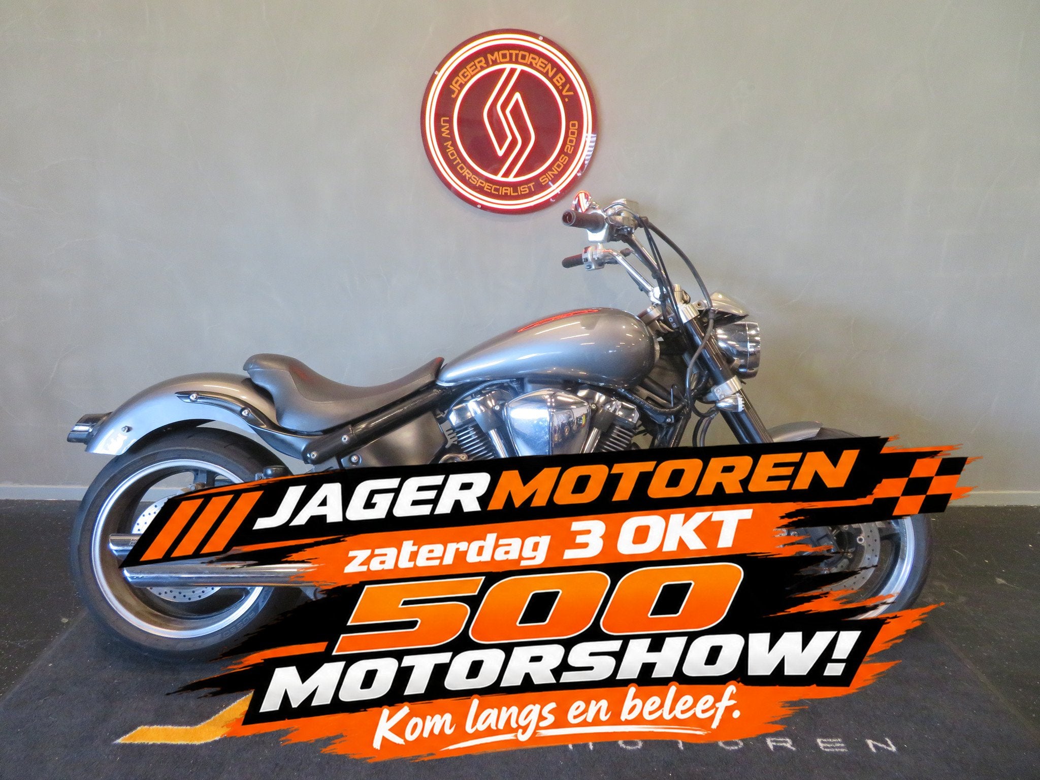 Yamaha XV 1700 WARRIOR! (bj 2004), Chopper, 1700 cc, Gebruikt, Bedrijf