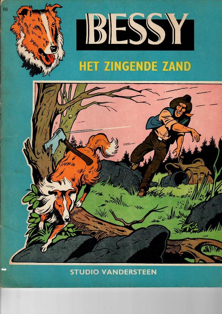 Strip BESSY Het Zingende Zand 66 Studio Vandersteen 1966, Wirel, Eén stripboek, Ophalen of Verzenden, Zo goed als nieuw