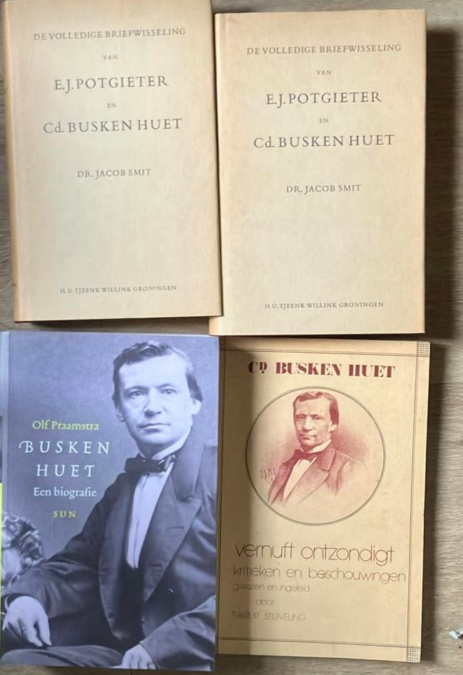 Busken Huet - biografie en briefwisseling met Potgieter, Boeken, Ophalen of Verzenden, Gelezen, Nederland
