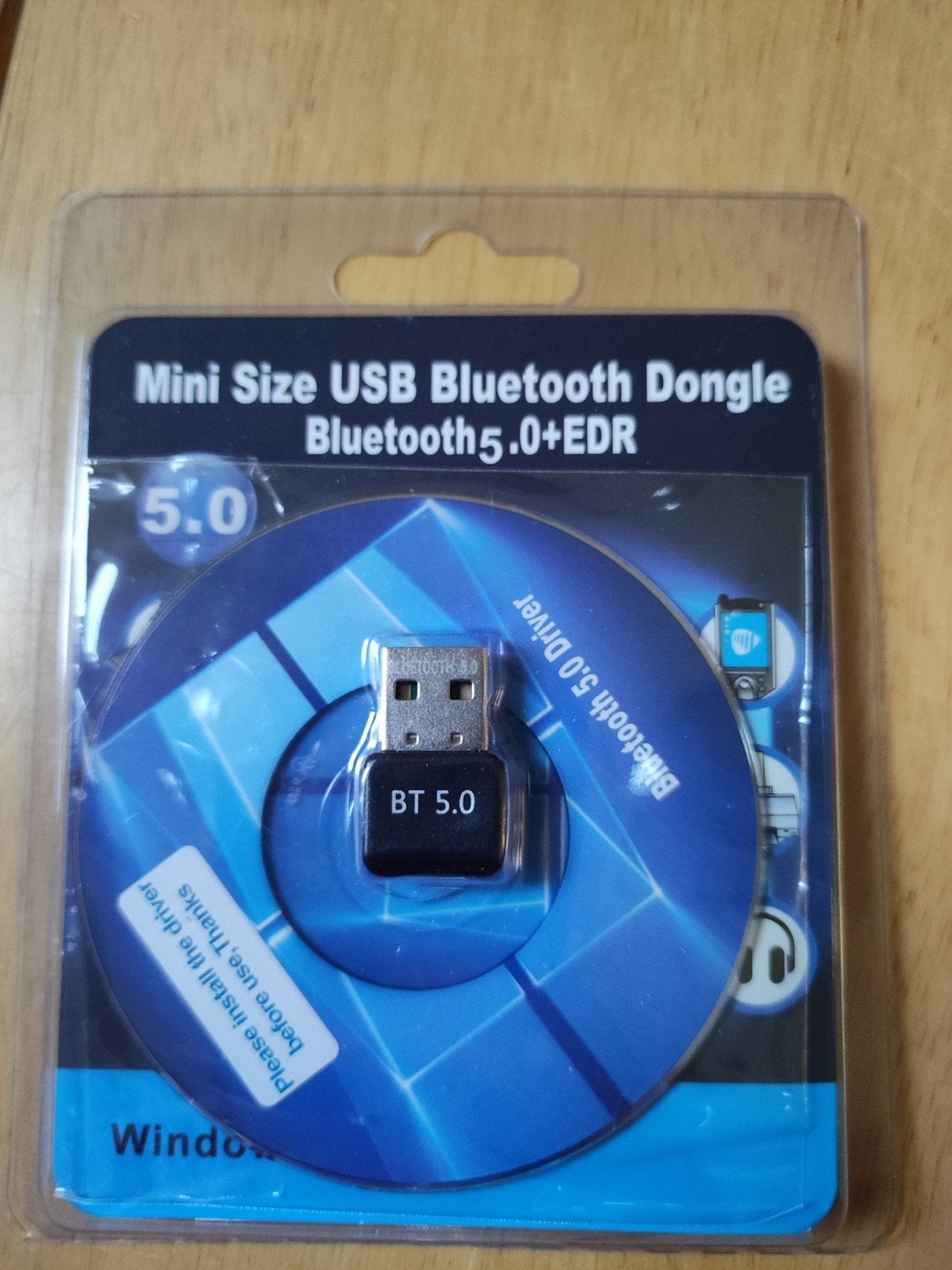 Bluetooth USB Dongle 5.0 EDR - Mini formaat, Computers en Software, Ophalen of Verzenden, Nieuw