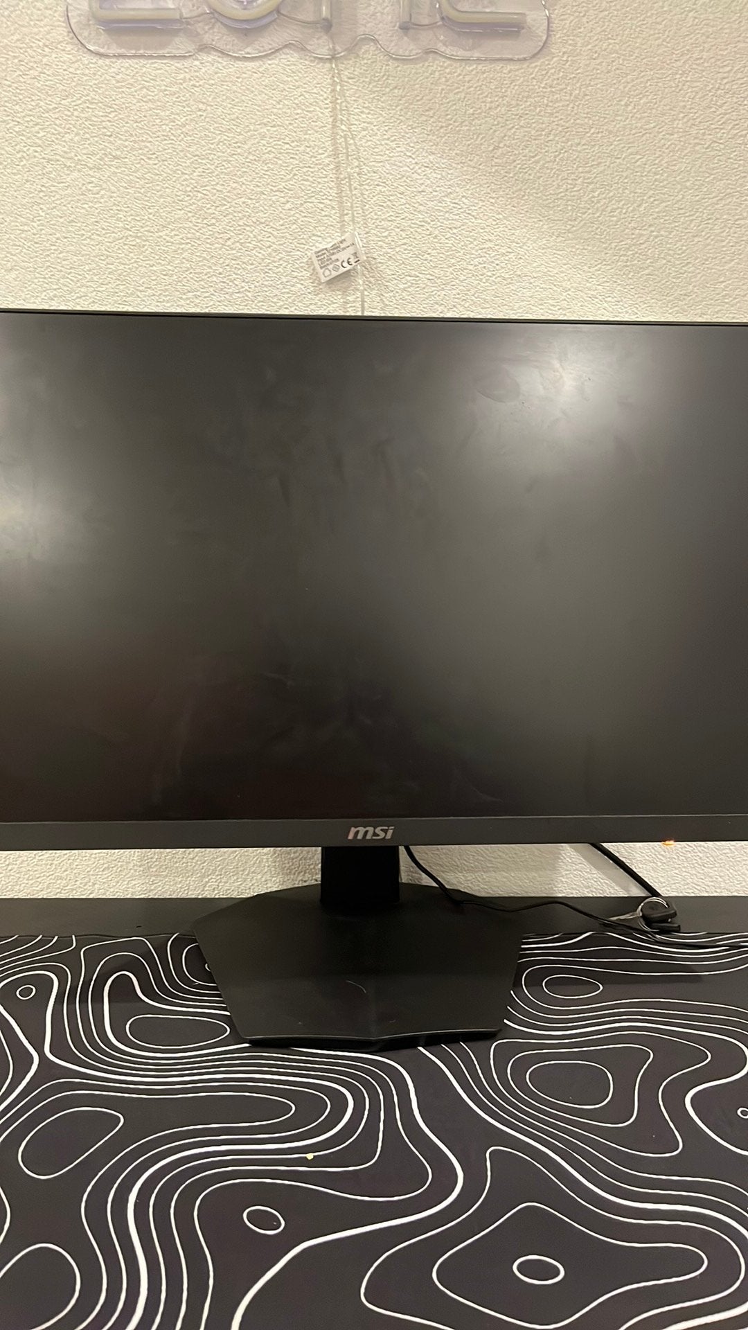 Msi monitor kapitte scherm, Ophalen of Verzenden, Zo goed als nieuw, 60 Hz of minder