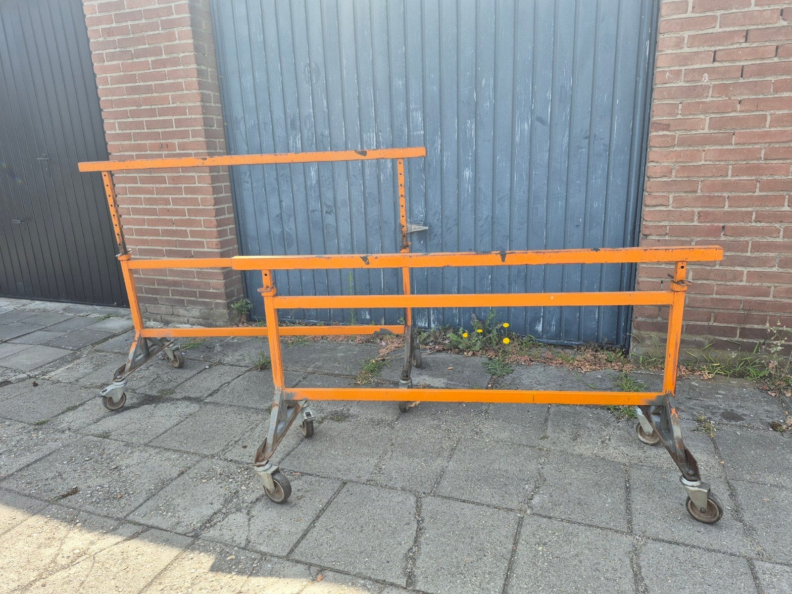 Verrijdbare bokken werkbank / schragen (2 stuks), Ophalen, Gebruikt, Overige typen, Minder dan 2 meter