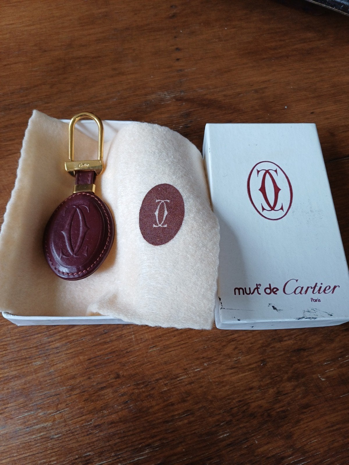Cartier Sleutelhanger - Must de Cartier, Ophalen of Verzenden, Zo goed als nieuw, Merk