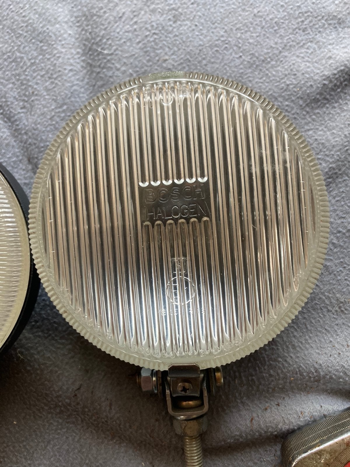 Oldtimer 2 Bosch witte mistlampen, Auto-onderdelen, Ophalen of Verzenden, Gebruikt