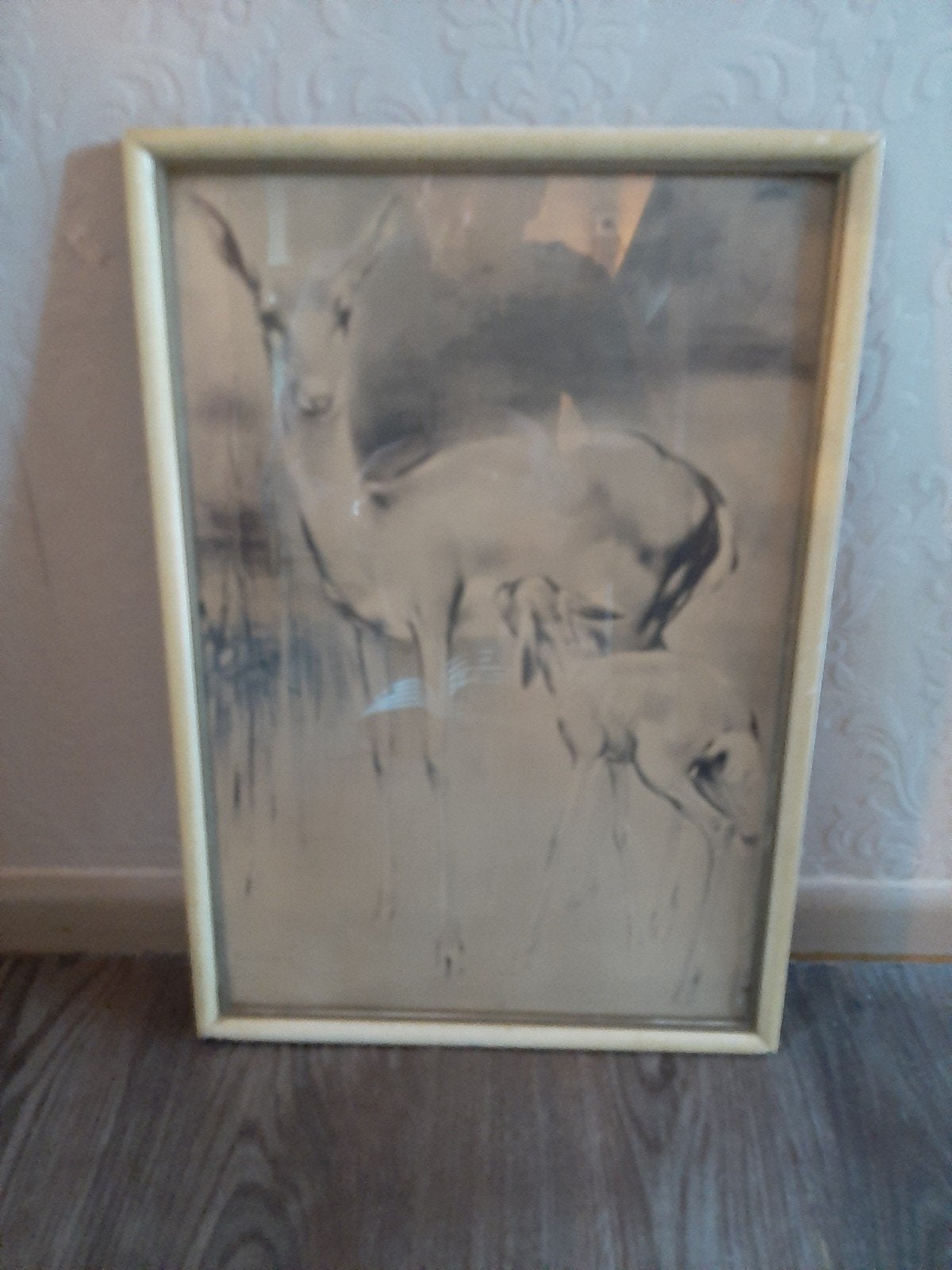 Prachtig gesigneerd kunstschilderij H. van Meegeren 48x34cm, Ophalen of Verzenden