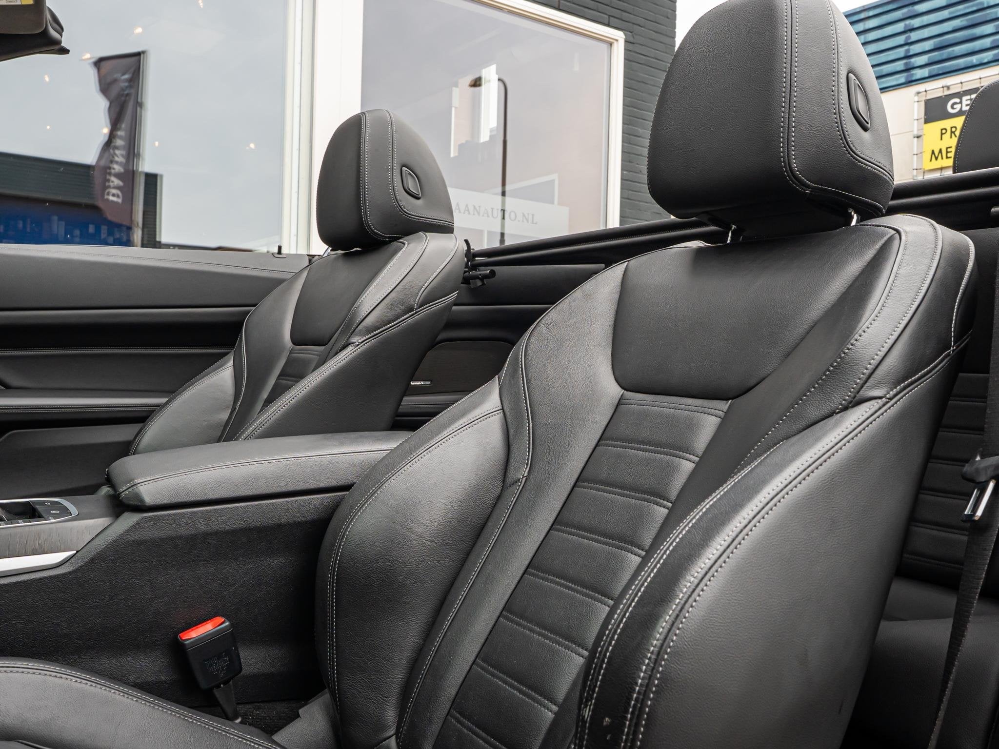 BMW M440i Cabrio xDrive High Executive M-sport HK Camera BTW, Automaat, 4-Serie, 4 stoelen, Zwart
