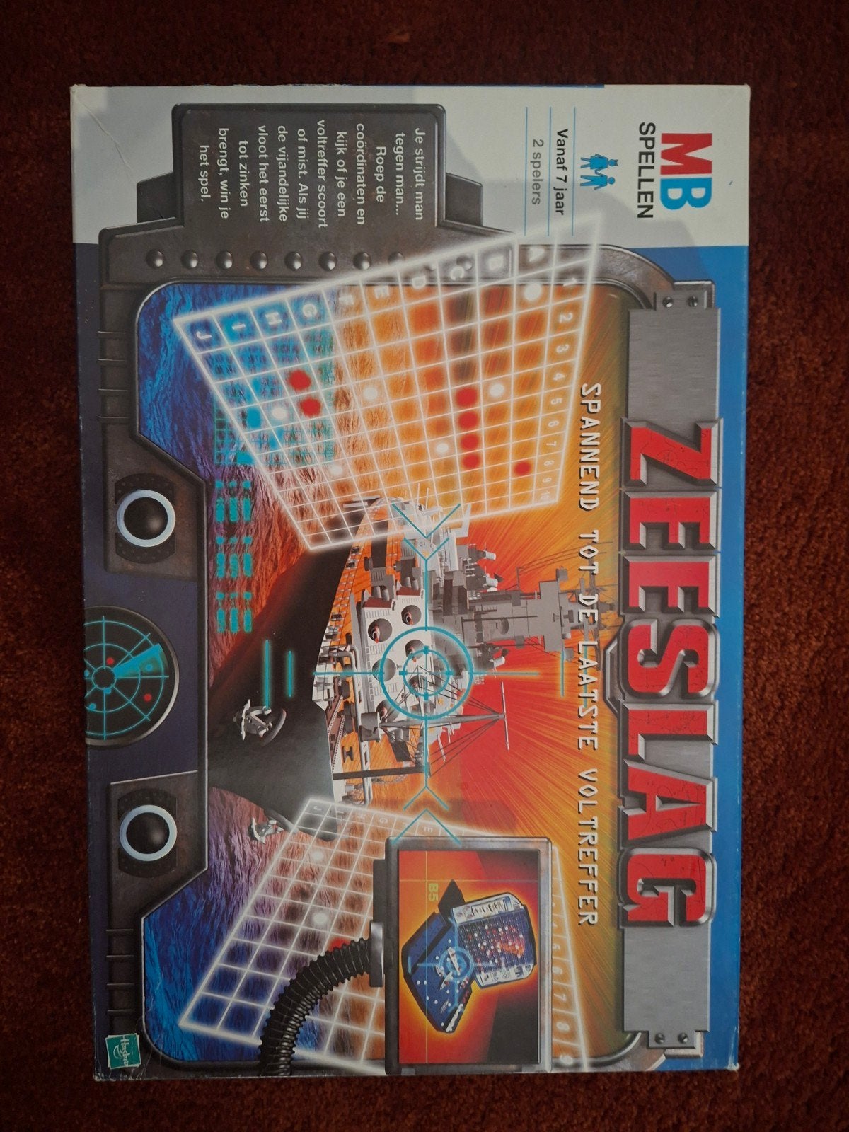Zeeslag Spel, Ophalen of Verzenden, Gebruikt, MB Spellen