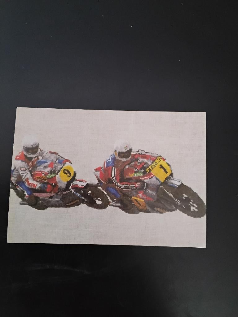Motorsport ansichtkaart zoet van dulmen tt assen, Ophalen of Verzenden, Gebruikt, Motoren