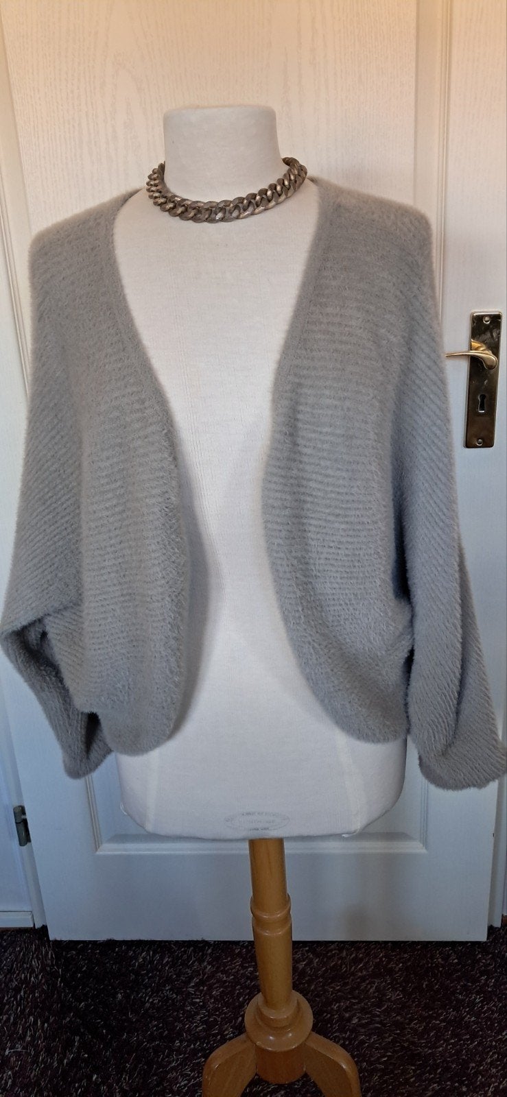 Yaya Bolerovest Maat 40 Taupe, Kleding | Dames, Maat 38/40 (M), Overige kleuren, Onbekend, Ophalen of Verzenden