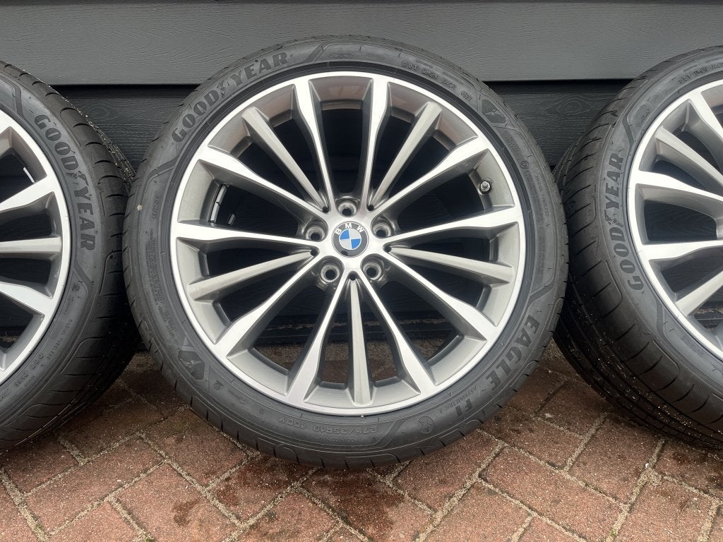 Nieuwe 19 inch Styling 663 wielset voor BMW G30 G31, 19 inch, 245 mm, BMW Germany, Banden en Velgen