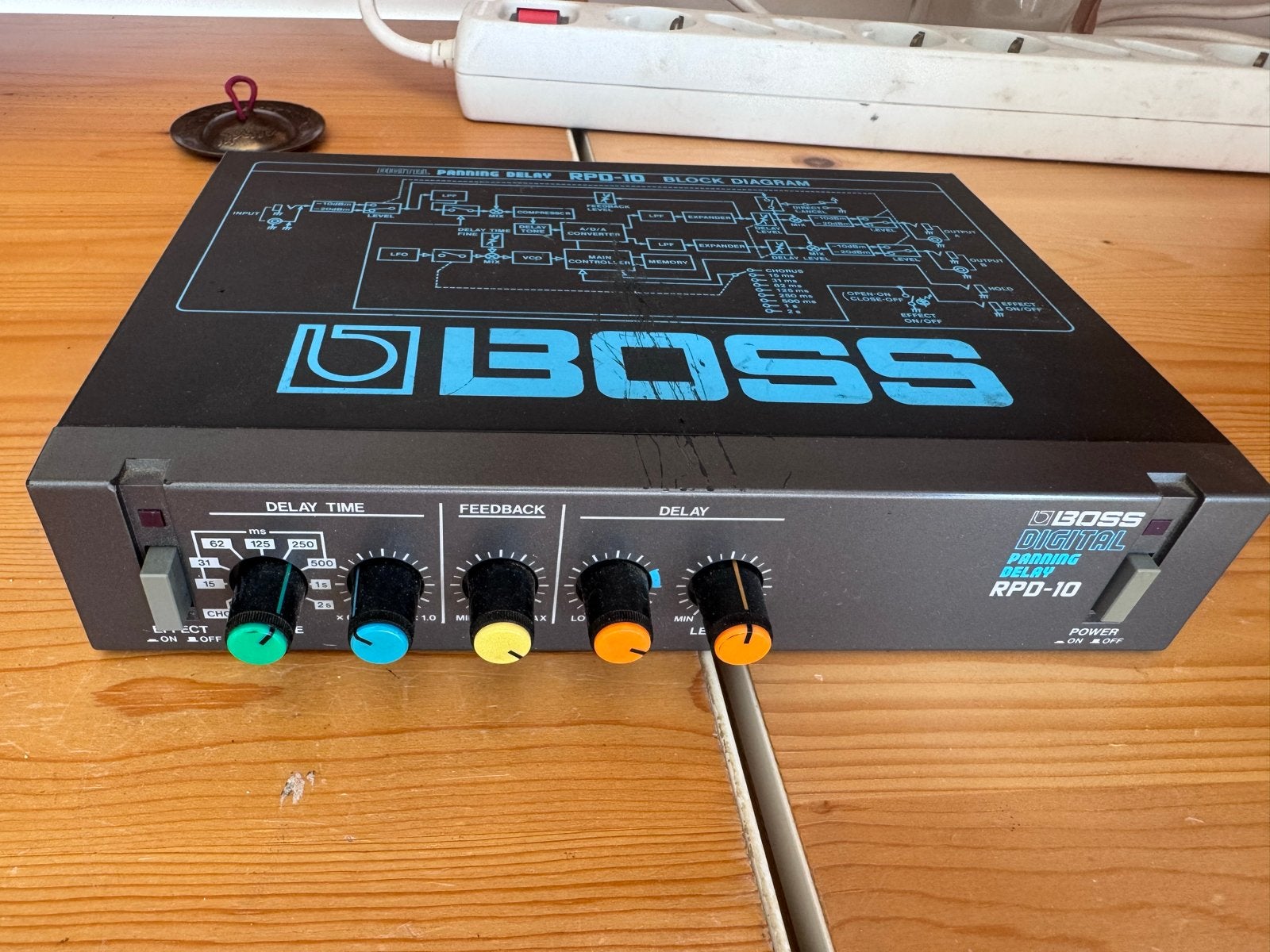 Boss RPD-10 Digital Panning Delay - Vintage Effect, Muziek en Instrumenten, Effecten, Ophalen of Verzenden, Gebruikt, Delay of Echo
