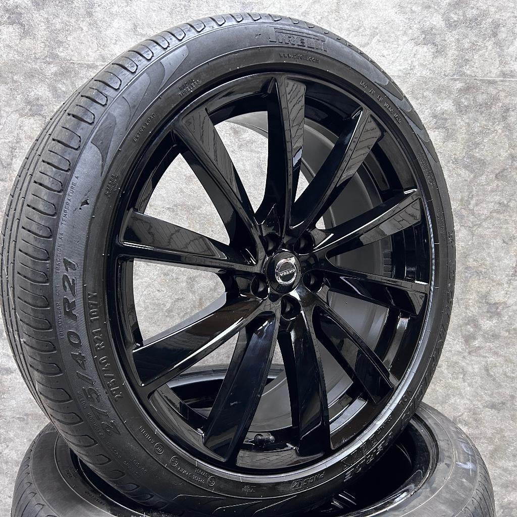 21 inch originele velgen + zomerbanden Volvo XC90, Gebruikt, Banden en Velgen, Personenwagen, Zomerbanden