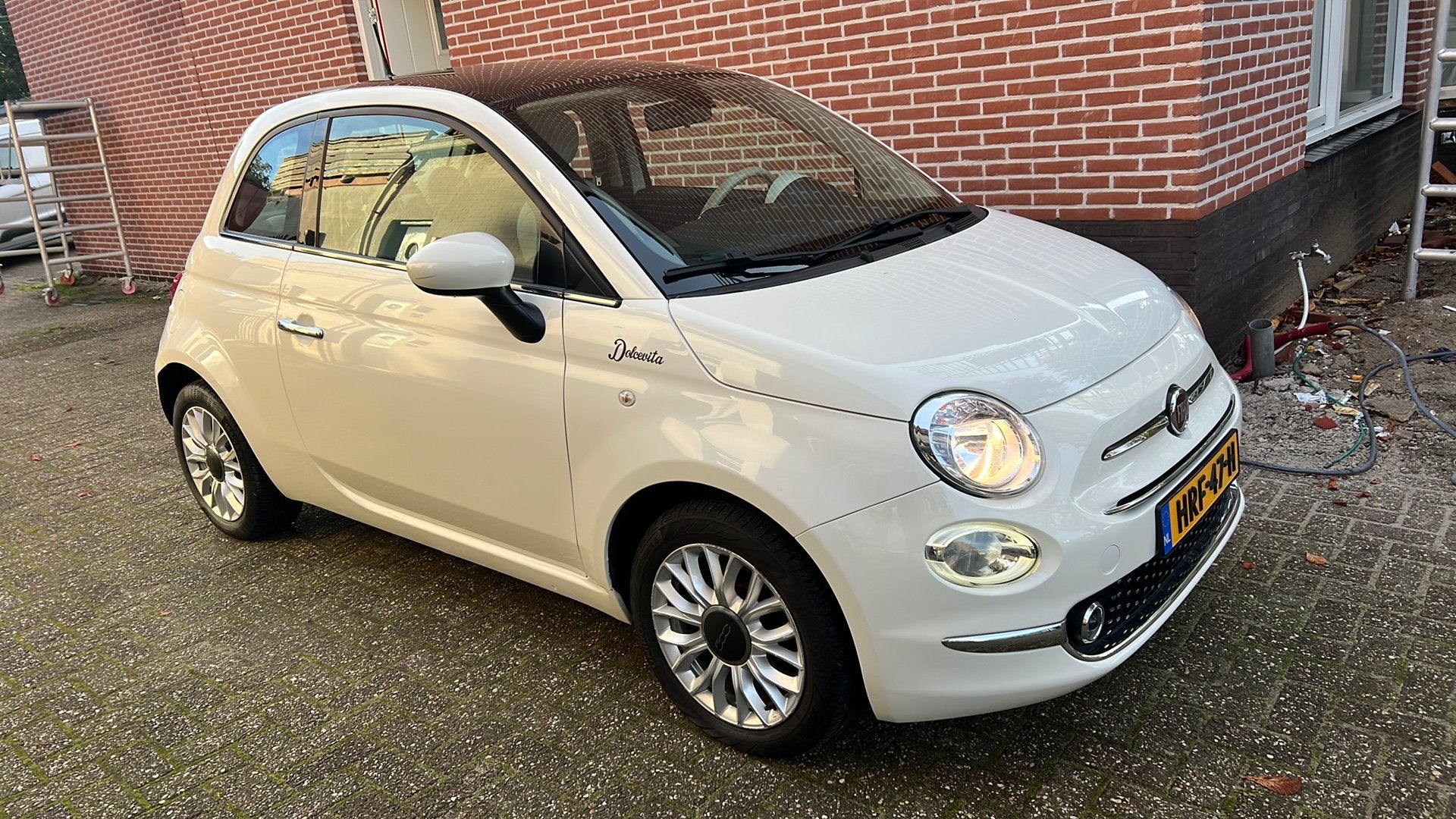 Fiat 500 1.2 2017 Wit, Voorwielaandrijving, 1242 cc, 4 cilinders, 840 kg