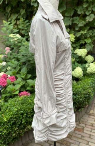 Bandolera jas maat XS, Ophalen of Verzenden, Zo goed als nieuw, Maat 34 (XS) of kleiner, Beige