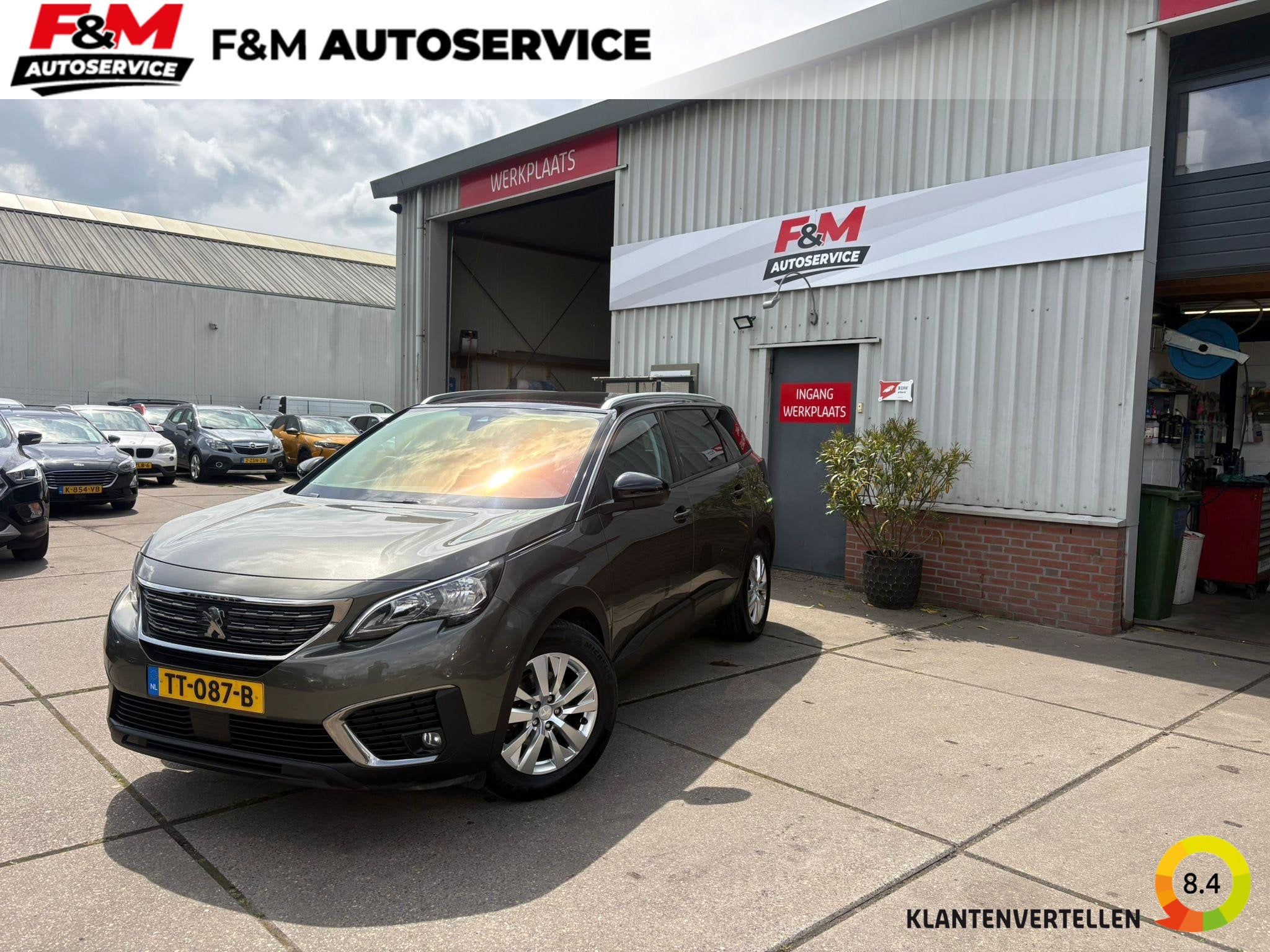 Peugeot 5008 1.2 PureTech Advanced Grip Control Allure Clima, Voorwielaandrijving, Gebruikt, Euro 6, 1199 cc