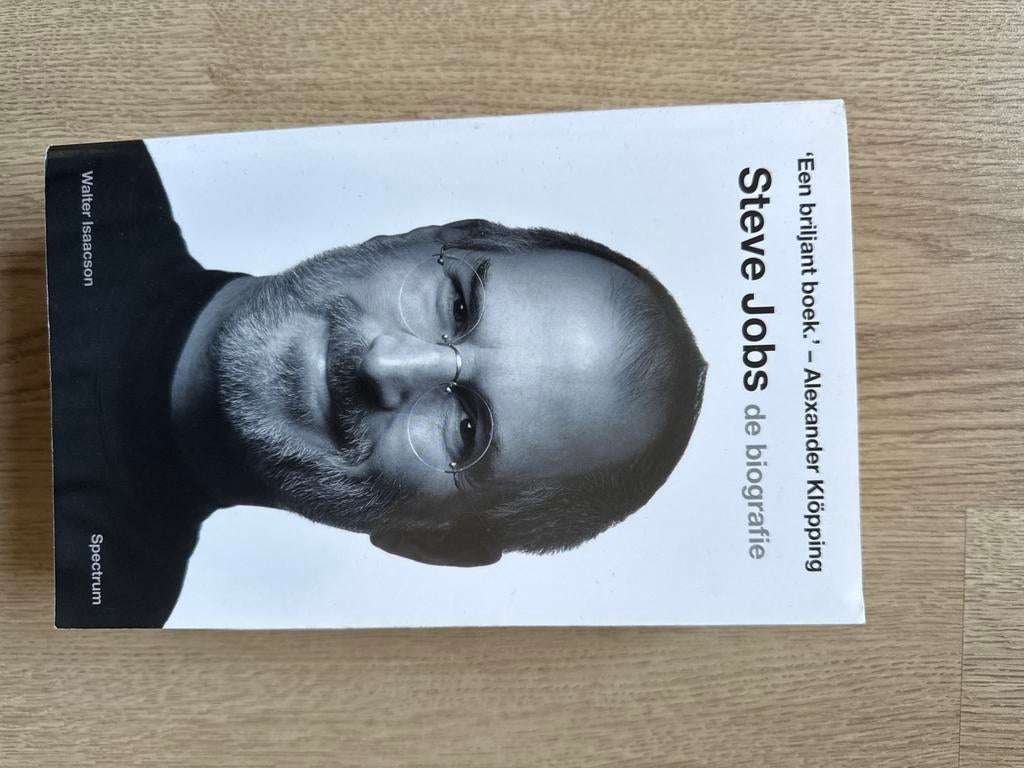 Steve Jobs de biografie - Walter Isaacson, Ophalen of Verzenden, Zo goed als nieuw, Overige