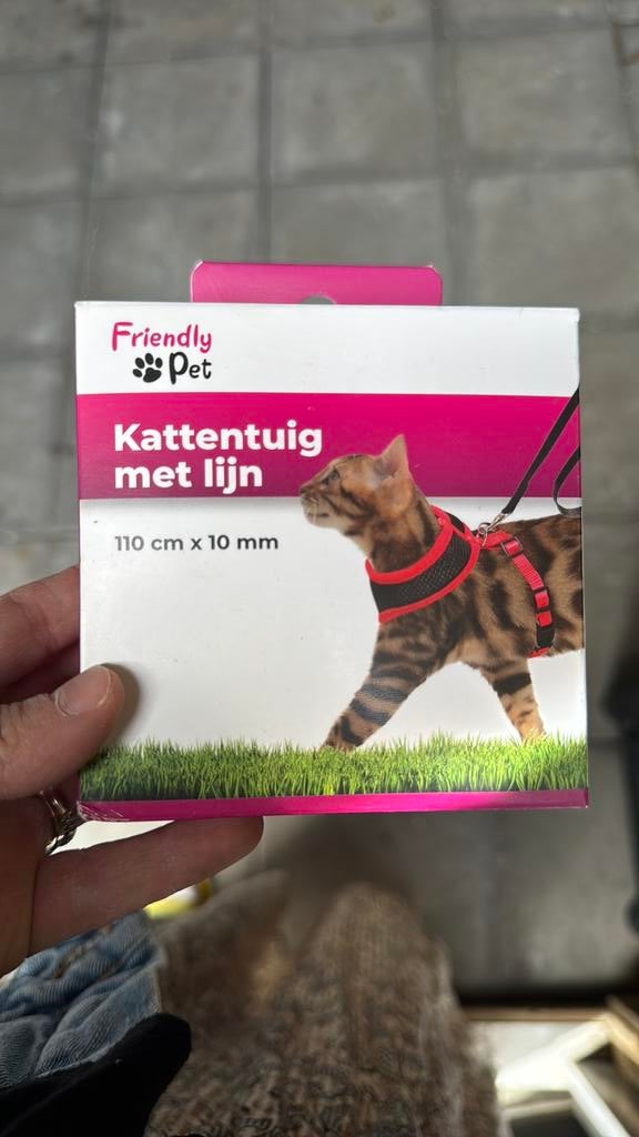 Kattentuig, Dieren en Toebehoren, Katten-accessoires, Ophalen of Verzenden, Zo goed als nieuw
