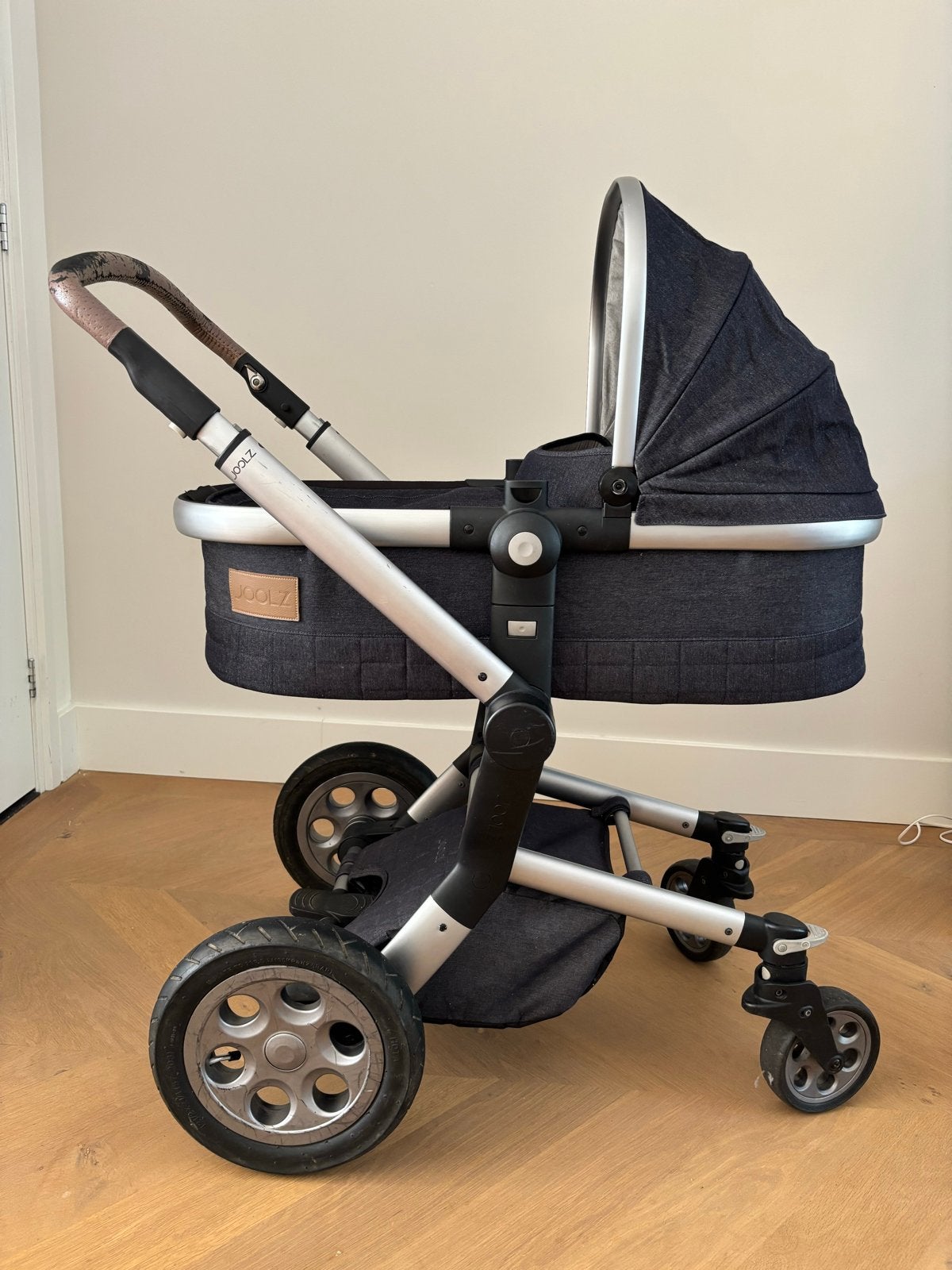 Joolz Day kinderwagen met reiswieg en zitje, Gebruikt, Luchtbanden, Combiwagen, Ophalen