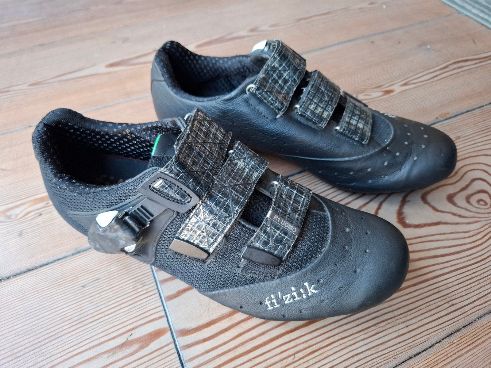 Fizik R1 classic Uomo carbon leer maat 42 / 43 Spd SL Look, Ophalen of Verzenden, Zo goed als nieuw, Schoenen