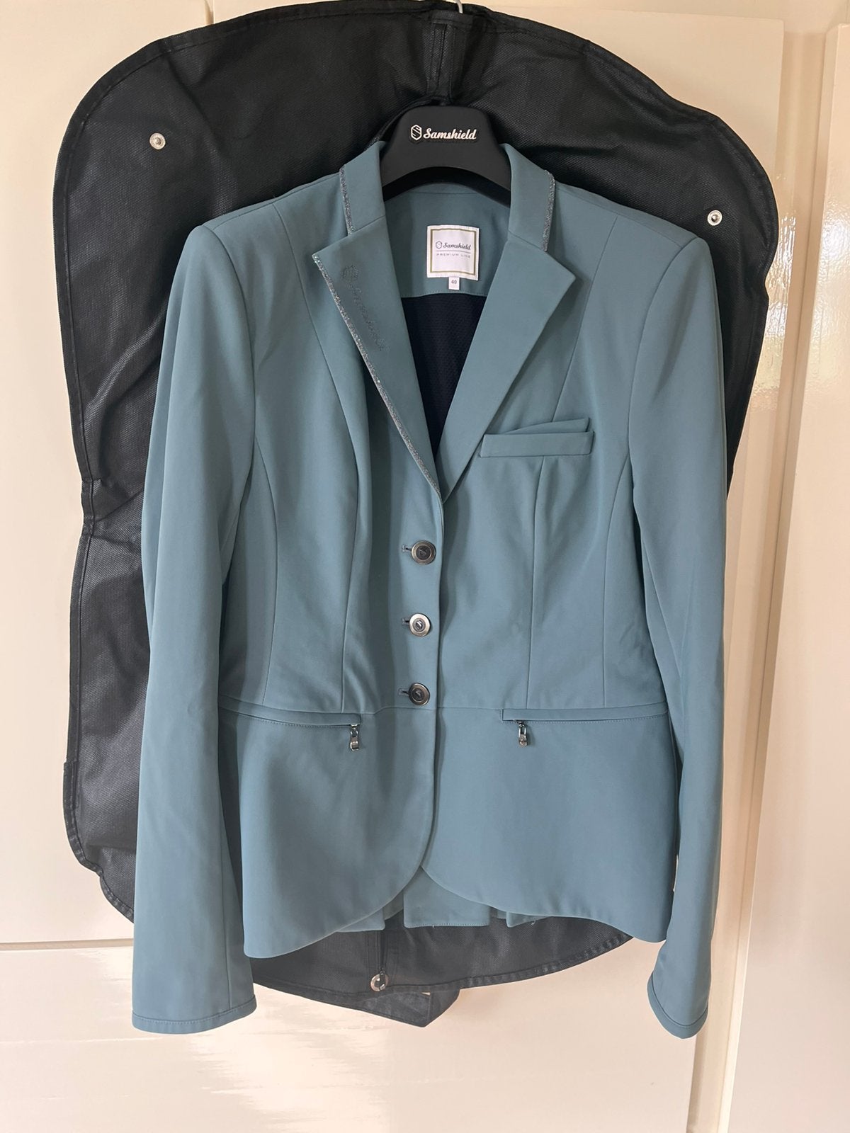 Samshield victorine wedstrijdjas mt 38, Ophalen of Verzenden, Zo goed als nieuw, Bovenkleding
