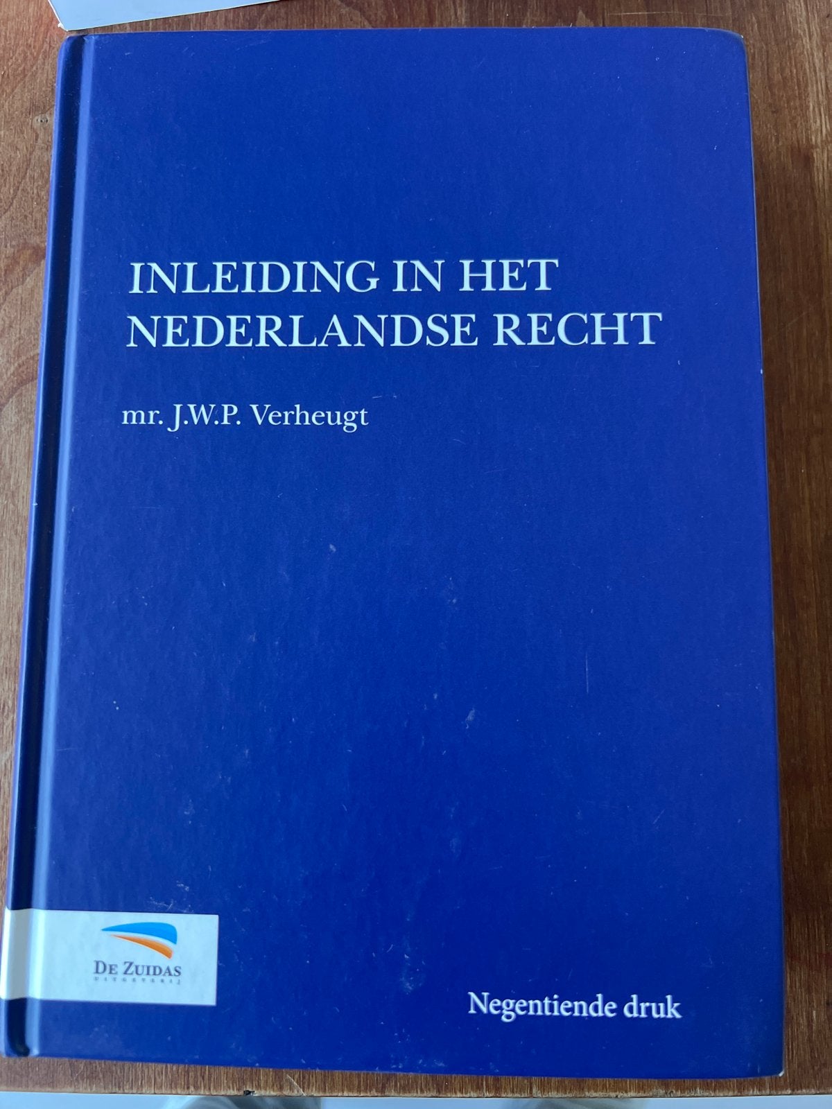 Inleiding in het Nederlandse Recht - mr. J.W.P. Verheugt, Boeken, Ophalen of Verzenden, Gamma, Zo goed als nieuw, HBO