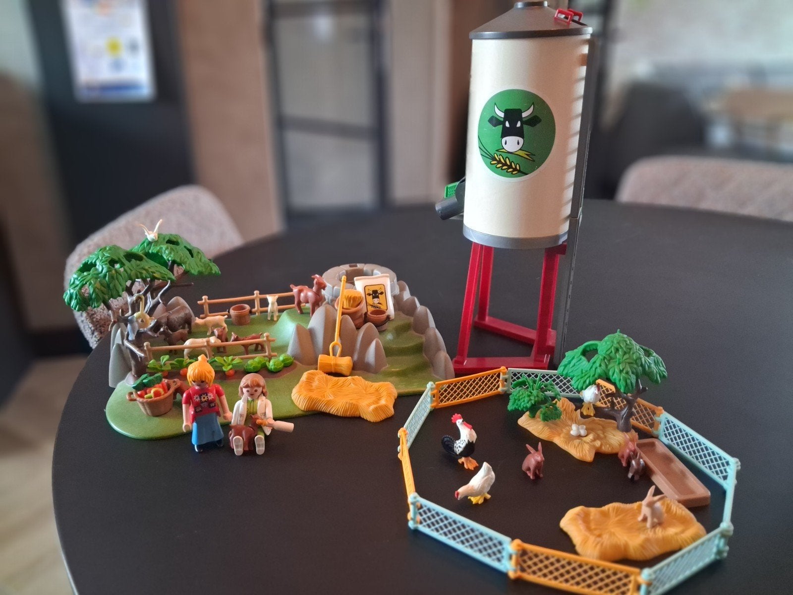 Playmobil Boerderij Set met Figuren en Dieren, Kinderen en Baby's, Ophalen of Verzenden, Zo goed als nieuw