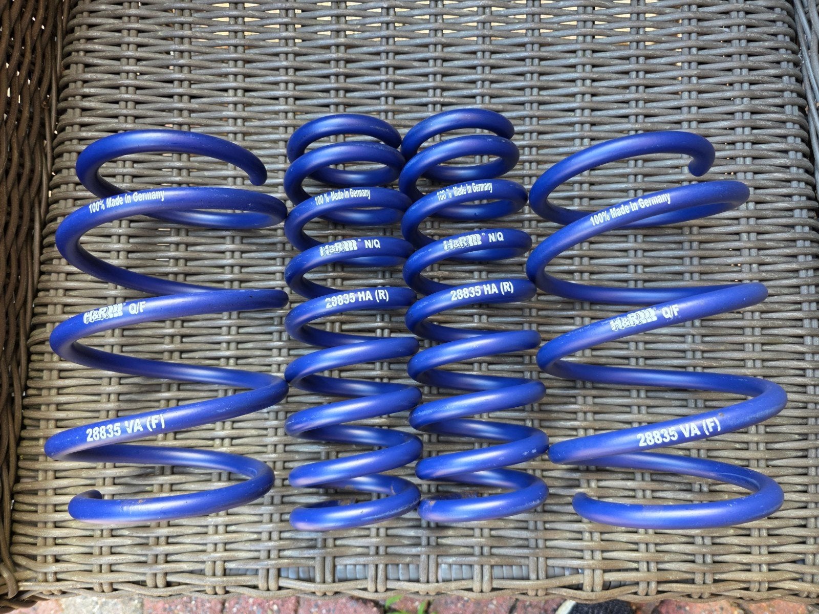 H&R verlagingsveren voor BMW F20 M135i/M140i, Ophalen of Verzenden, Gebruikt, BMW