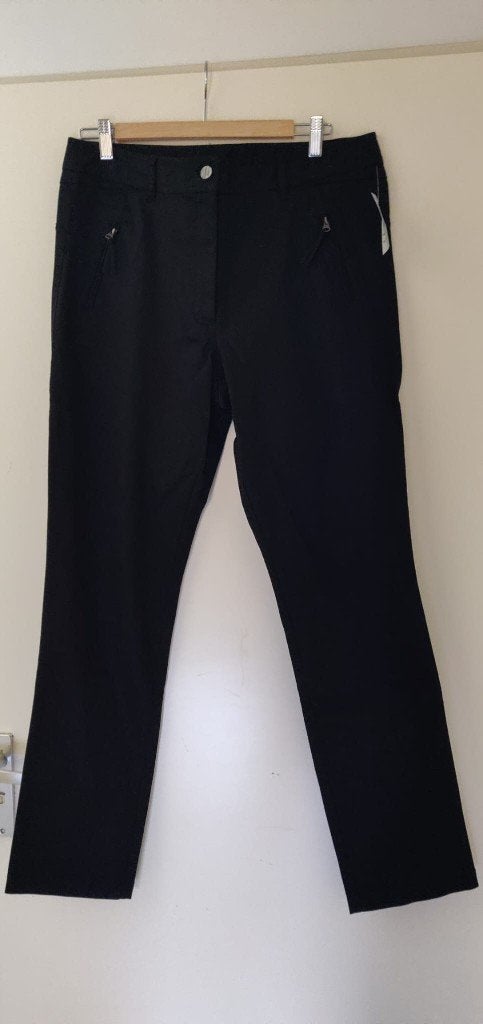 Nieuwe jeansbroek van Witteveen, Kleding | Dames, Zwart, Maat 42/44 (L), Nieuw, Ophalen of Verzenden