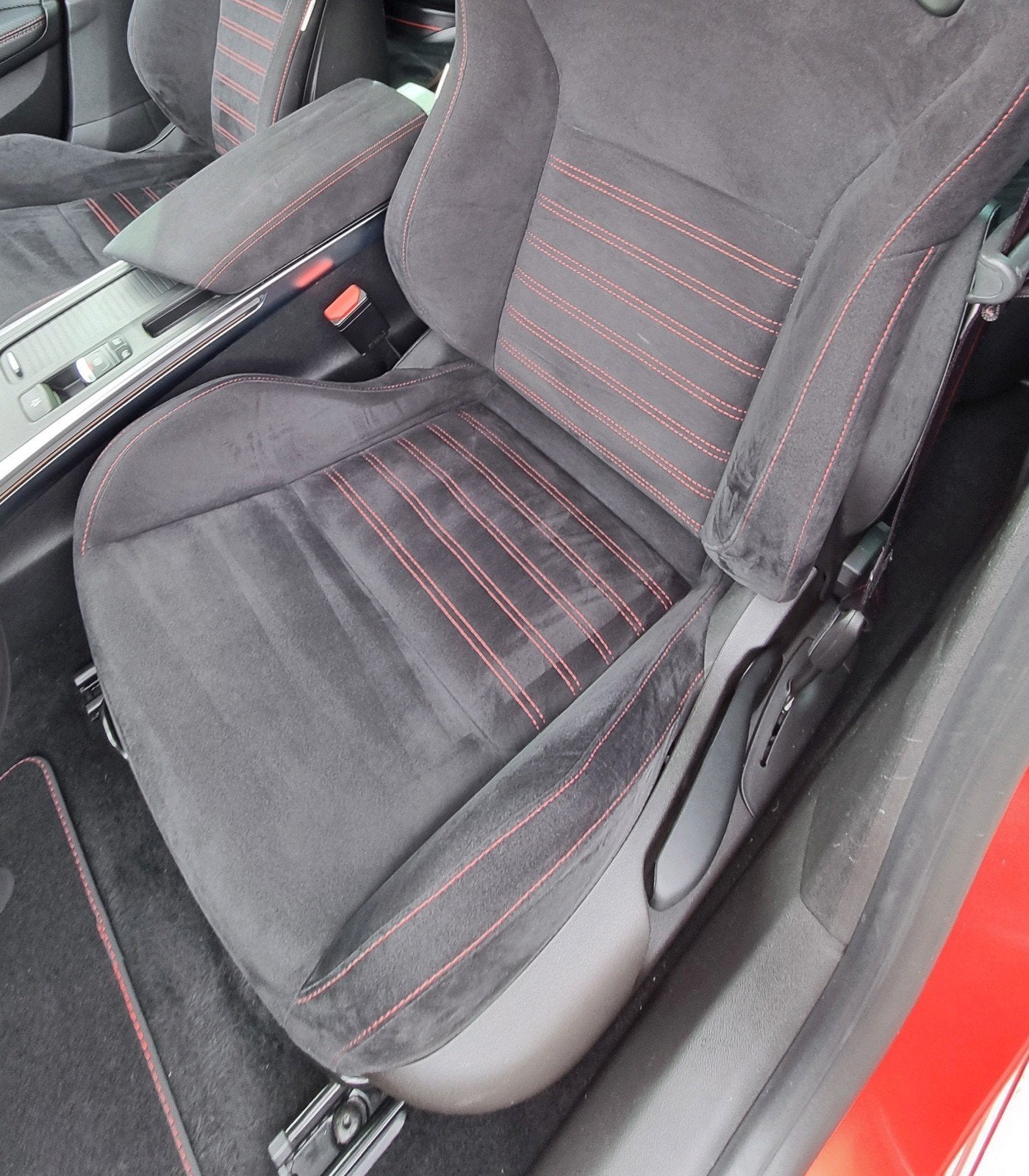 Megane 4 RS recaro zitvlak bestuurdersstoel bekleding, Ophalen