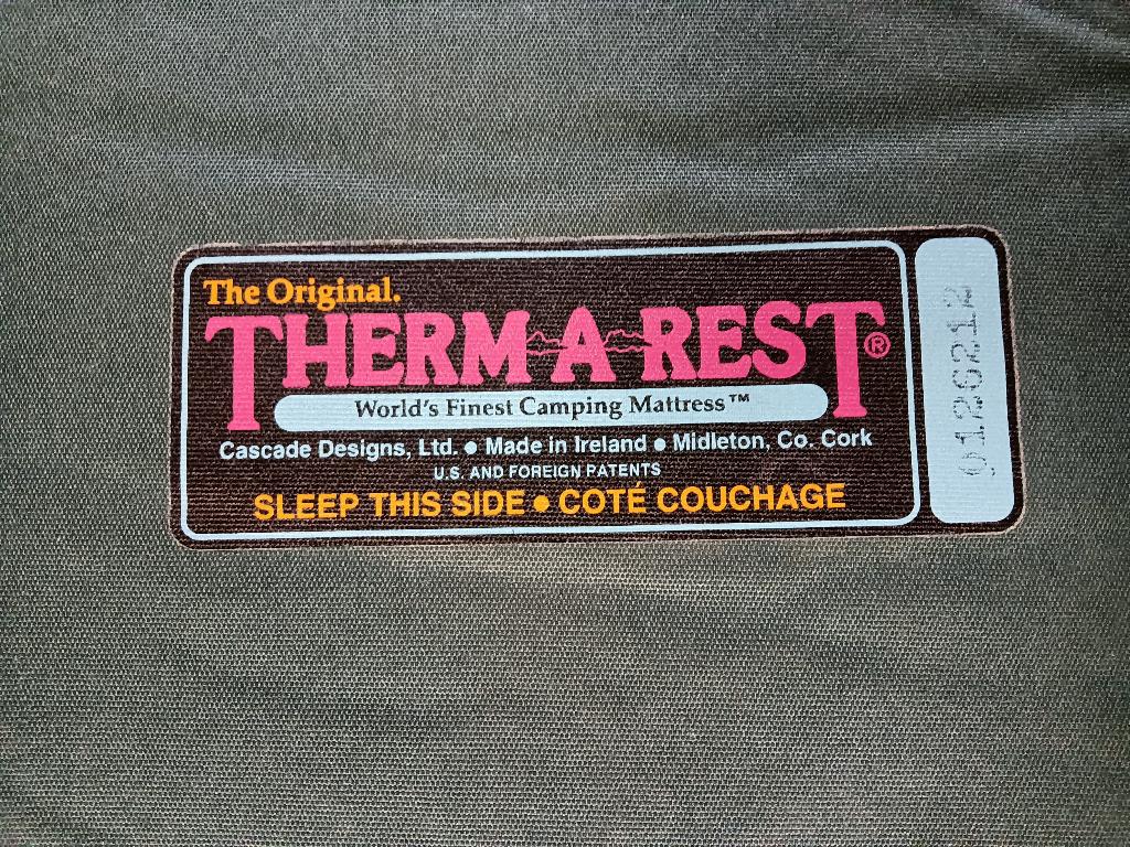 Selfinflating slaapmatras Therm a rest, Ophalen of Verzenden, Gebruikt, 1-persoons