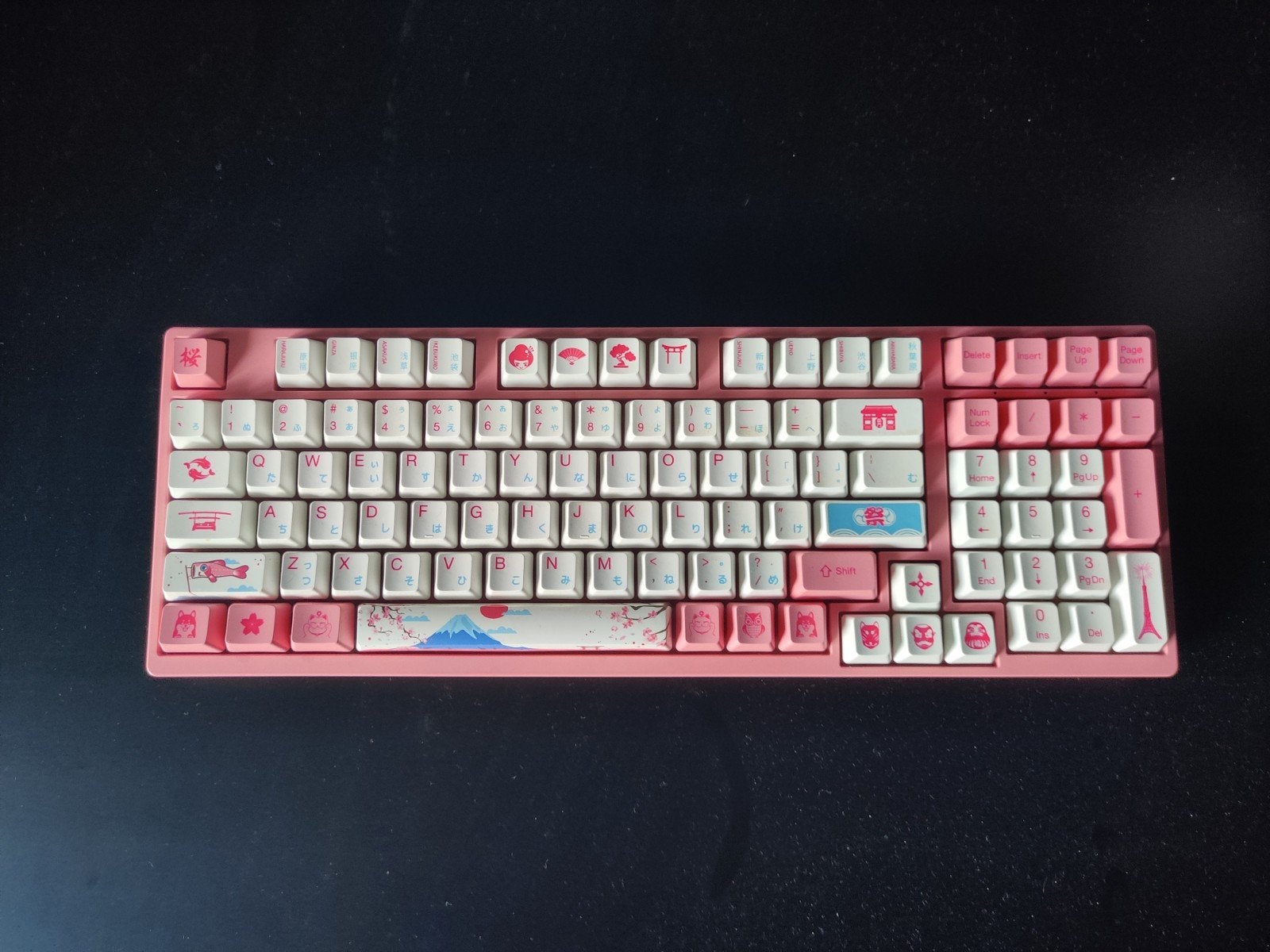 Akko R2 3108 96% Mechanisch Toetsenbord Tokyo World Tour LE, Ophalen of Verzenden, Zo goed als nieuw, Draadloos, Qwerty