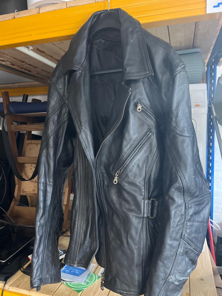 Büse leren motorjas - Zwart, Motoren, Kleding | Motorkleding, Ophalen of Verzenden, Tweedehands, Heren, Jas | leer