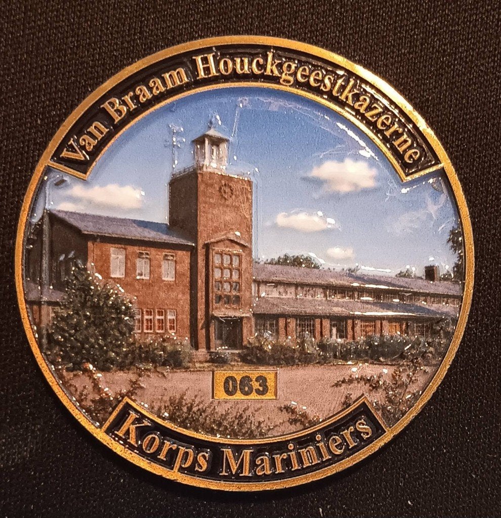 3D Coin VBHKAZ/BANKJE, Verzenden, Marine, Nederland, Lintje, Medaille of Wings