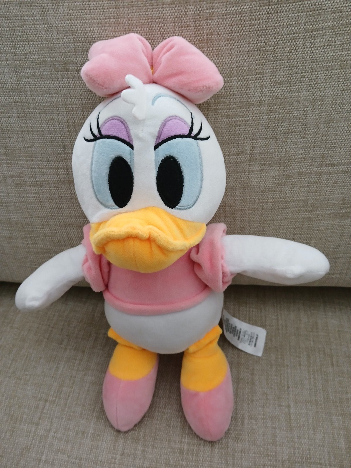 Disney Daisy Duck Knuffel., Gebruikt, Disney, Ophalen of Verzenden, Middelgroot (20 tot 80 cm)