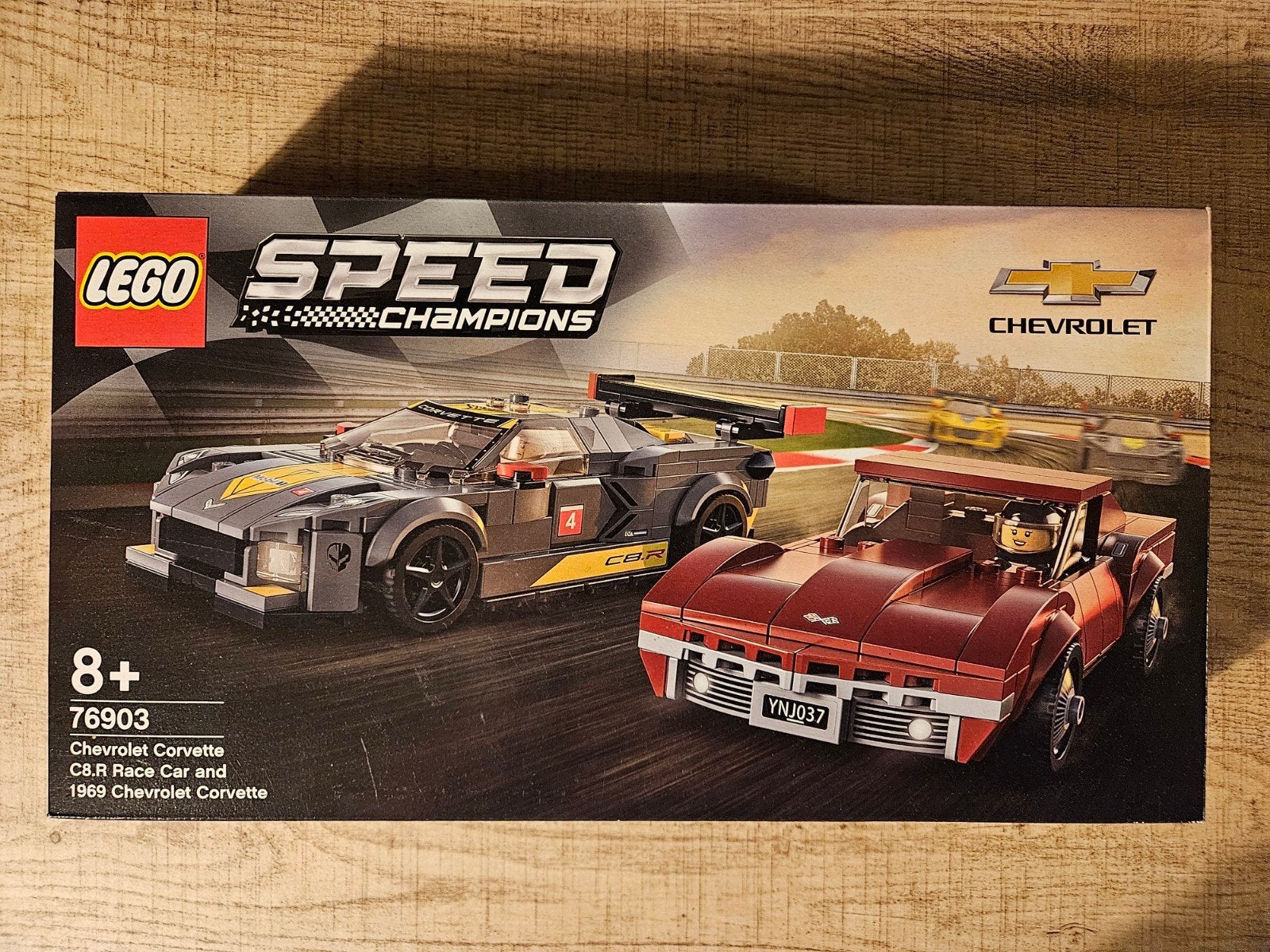 LEGO 76903, Speed Champions Chevrolet Corvette C8.R & 1969 C, Lego, Nieuw, Complete set, Ongeopend/sealed
