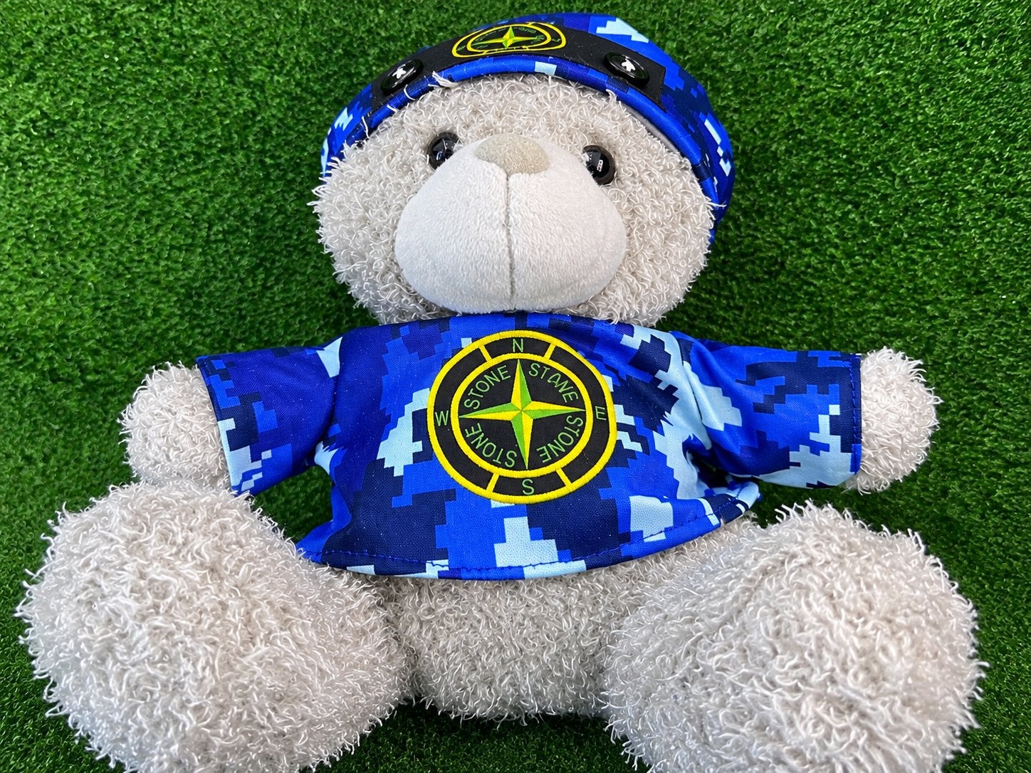 Stone Island Beertje - Knuffel/Decoratie, Overige merken, Beer, Ophalen of Verzenden, Zo goed als nieuw