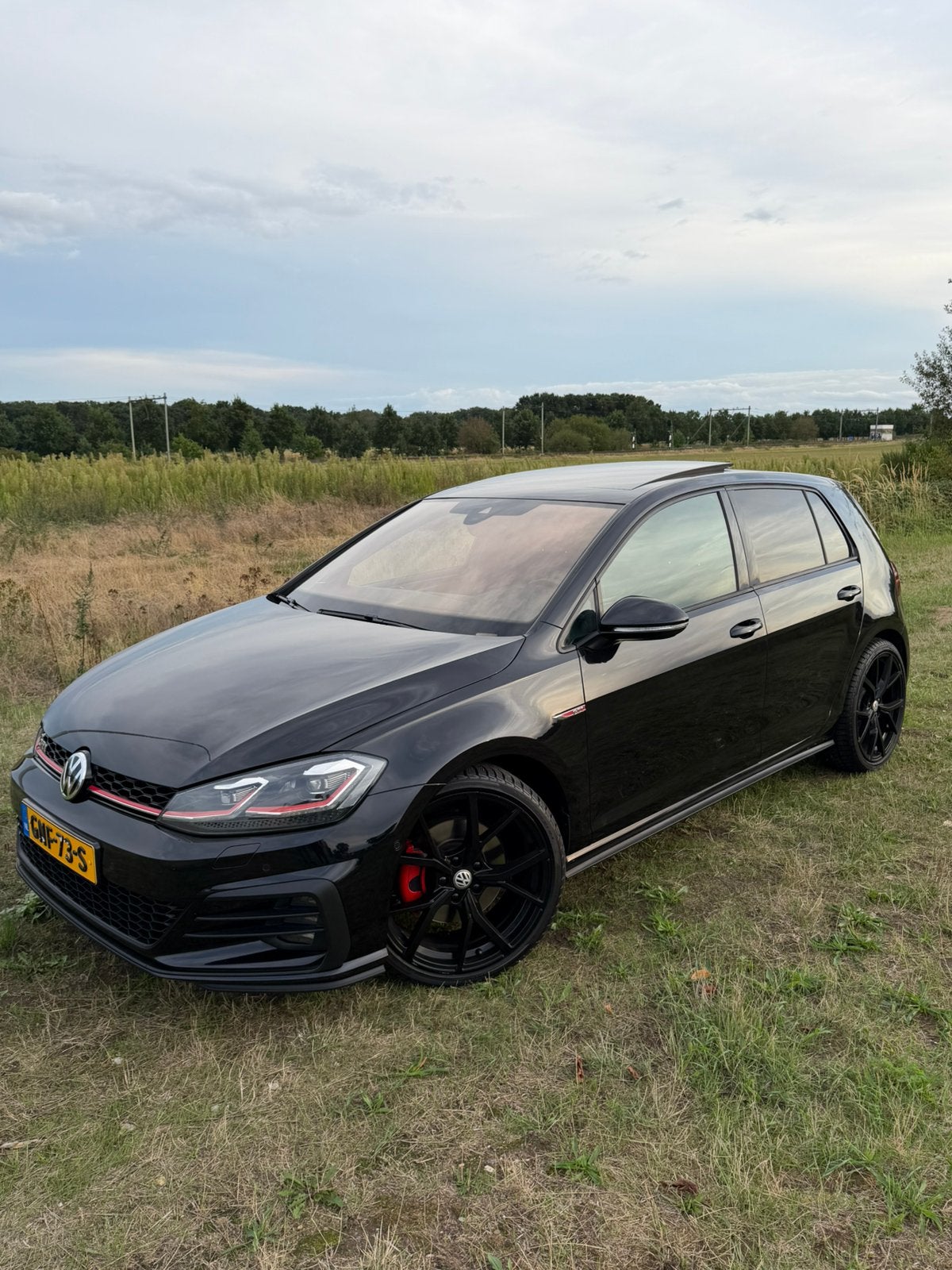 Volkswagen Golf 2.0 GTI 5D DSG 2017 Zwart, Adaptive Cruise Control, 4 cilinders, Zwart, Leder
