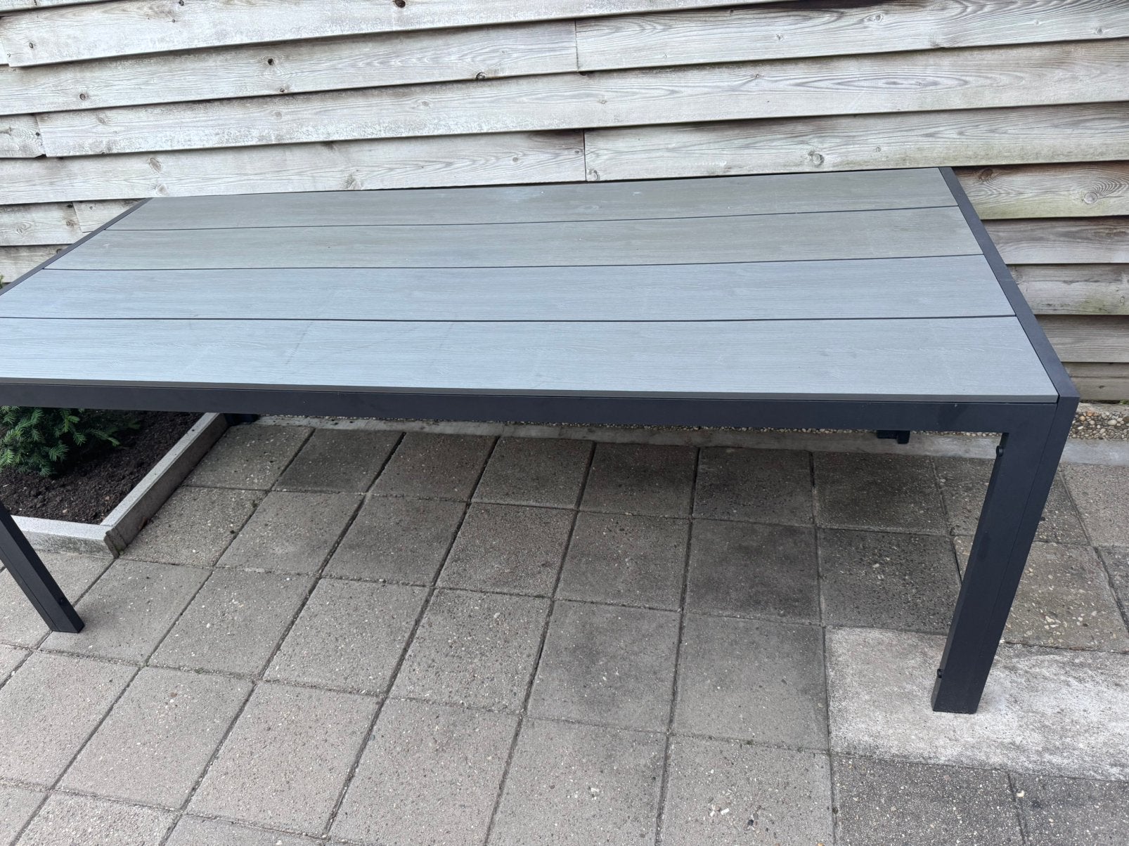 Tuin tafel, Tuin en Terras, Tuintafels, Ophalen, Zo goed als nieuw, Rechthoekig, Aluminium