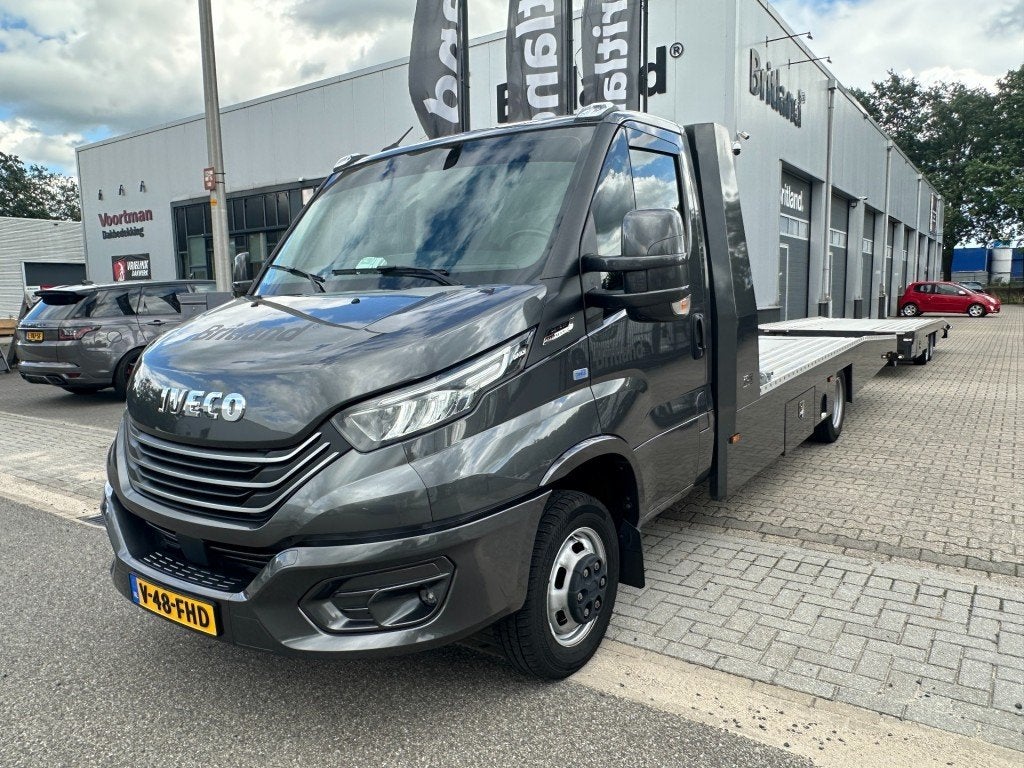 Iveco DAILY 50C21 Hi-matic Tijhof bj2024 *Full option+extra, Auto's, Automaat, Achterwielaandrijving, Iveco, Origineel Nederlands