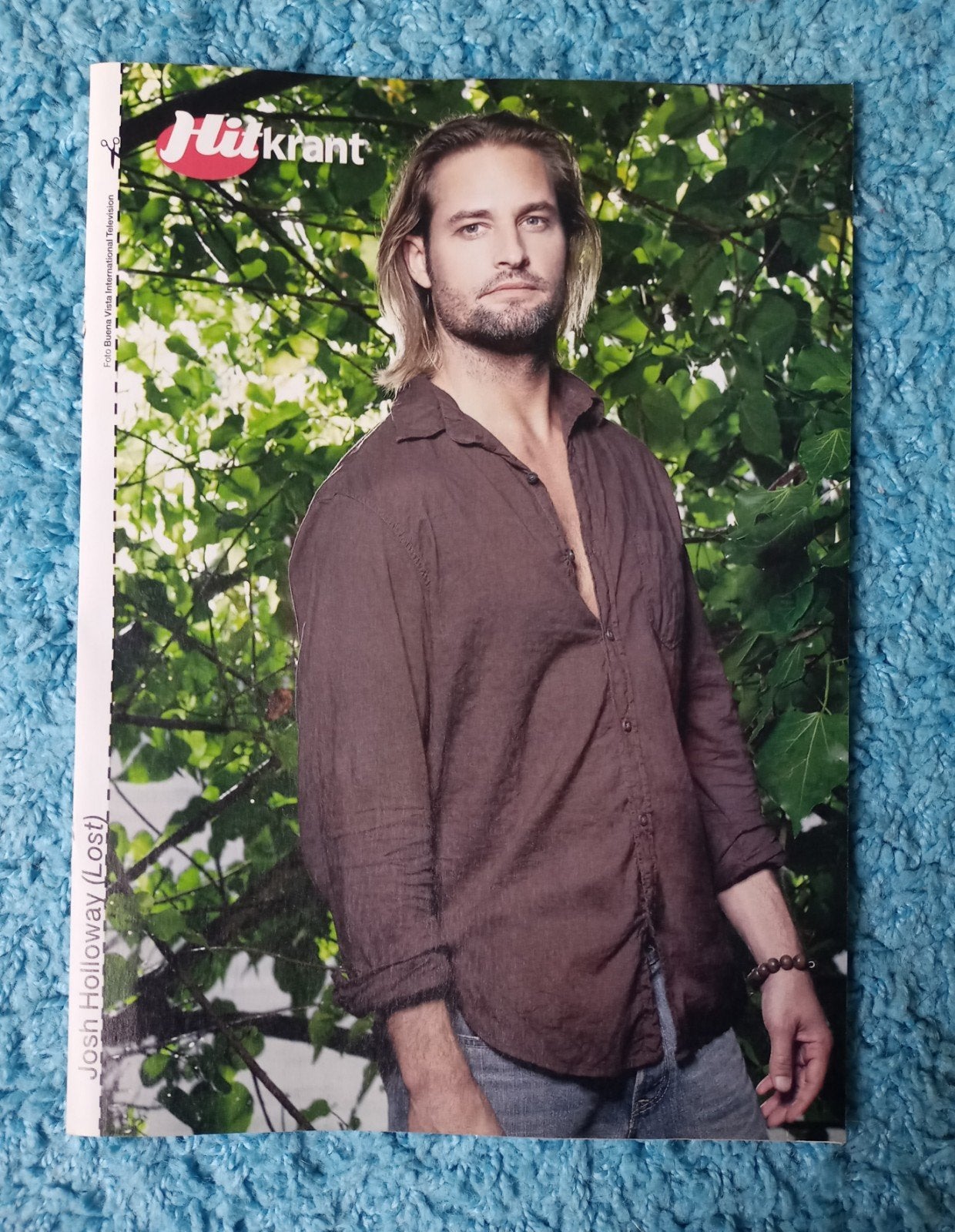 Josh Holloway poster hitkrant, Rechthoekig Staand, A4 of kleiner, Nieuw, Ophalen of Verzenden