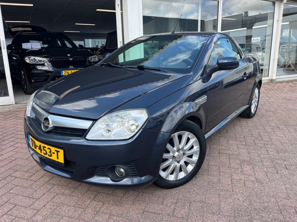 Opel TIGRA 1.4 16V Linea Nera Airco Cruise CarPlay Stoelv., Auto's, Opel, Voorwielaandrijving, Gebruikt, 4 cilinders, Cabriolet