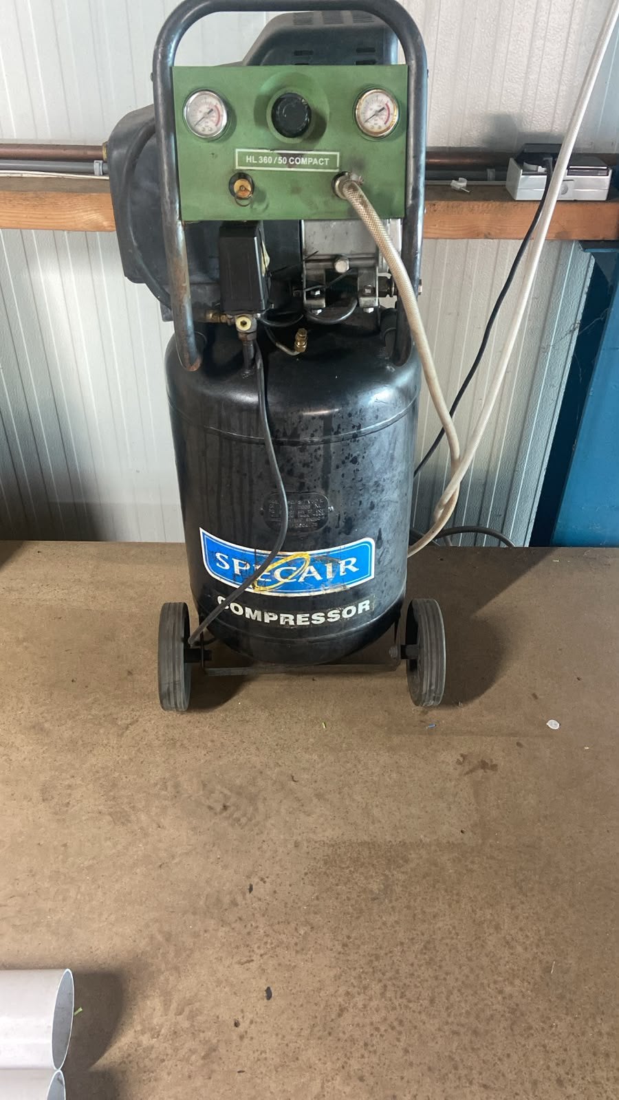 Compressor, 100 liter of meer, Ophalen, Zo goed als nieuw, Minder dan 200 liter/min