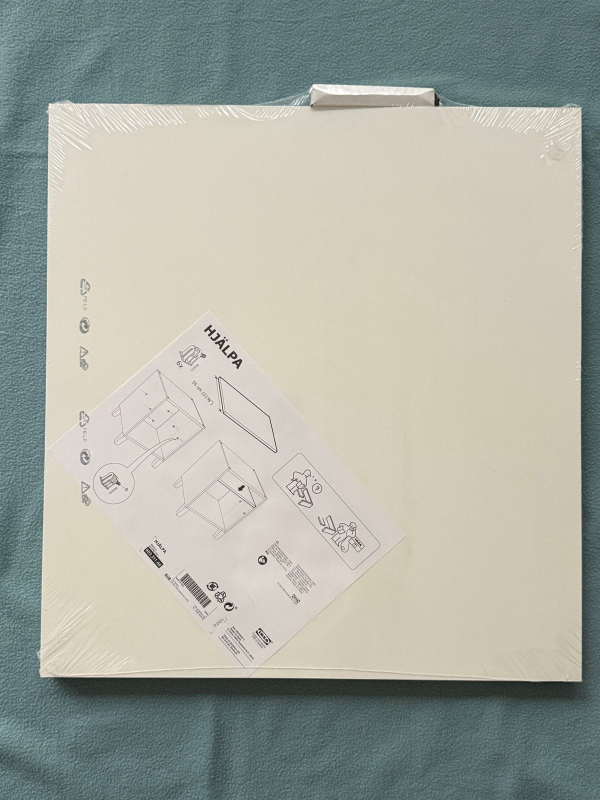 Nieuw IKEA HJÄLPA plank 60x55 cm, wit, Ophalen, Nieuw
