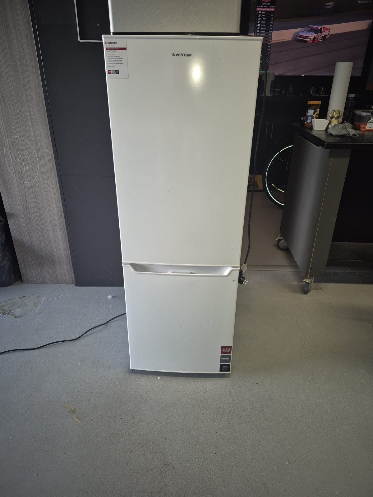Inventum KV143EXP Koel-vriescombinatie A+ Nette staat, Ophalen of Verzenden, Zo goed als nieuw, Met vriesvak