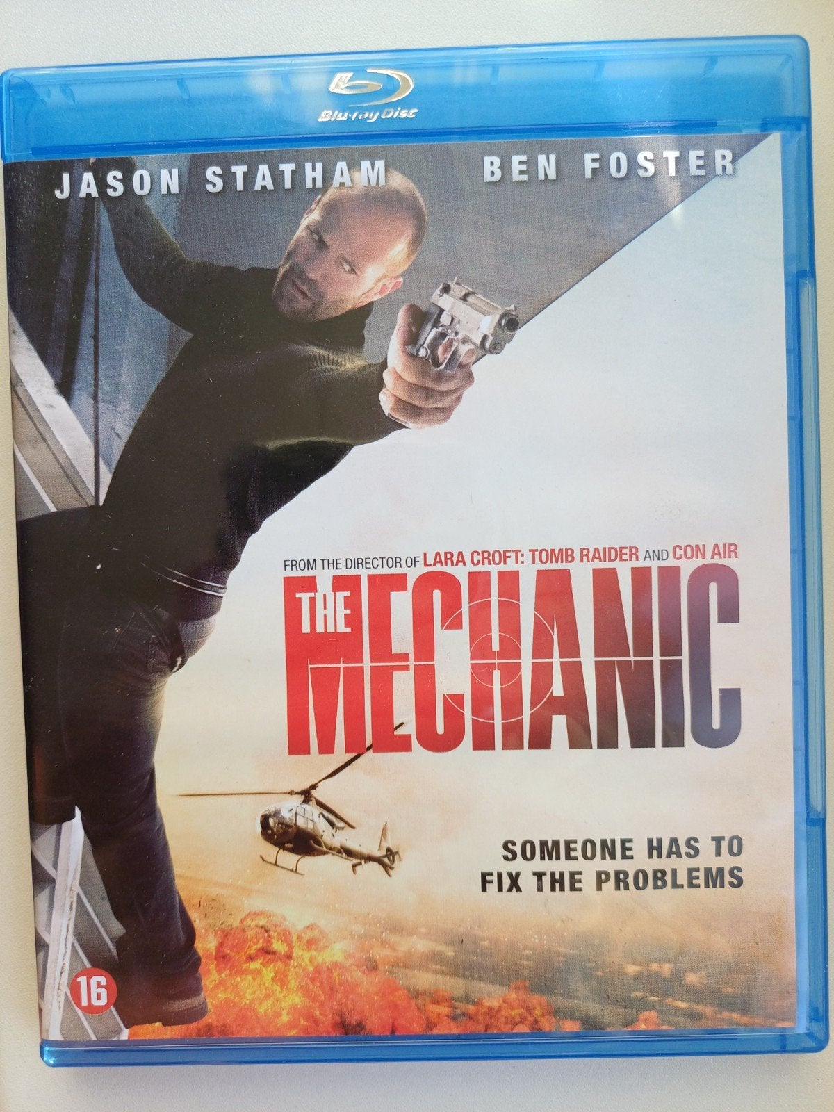 The Mechanic Blu-ray - Jason Statham Actie Thriller, Vanaf 16 jaar, Film, Actie, Ophalen of Verzenden