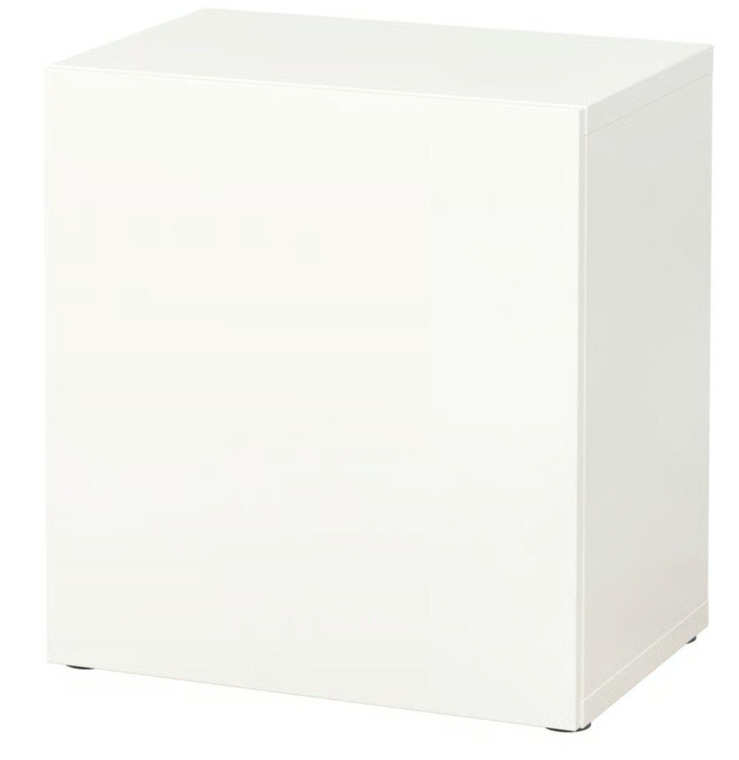 IKEA Besta Kast Accessoires: Frontjes, Poten, Spiegel, Plank, Ophalen, Zo goed als nieuw