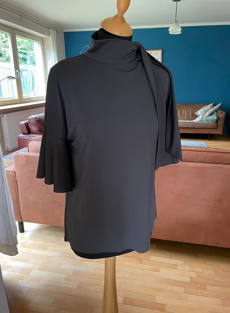 Day  Birger er Mikkelsen grijze blouse shirt maat XS stretch, Ophalen of Verzenden, Zo goed als nieuw, Korte mouw, Grijs